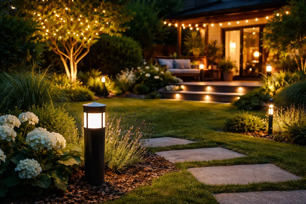 Comment choisir le bon système d'éclairage pour votre jardin