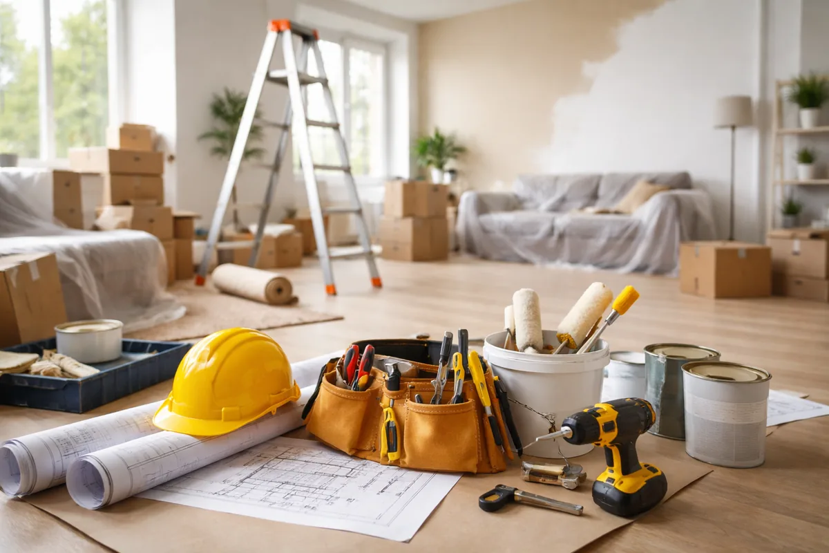 Comment organiser un chantier de rénovation chez soi