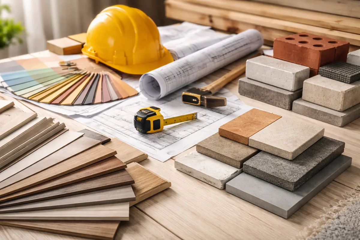 Comment choisir les bons matériaux pour vos travaux d'habitat