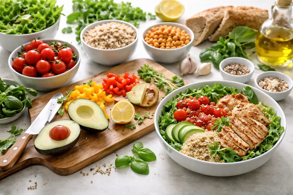Comment préparer des recettes saines et savoureuses avec des produits frais