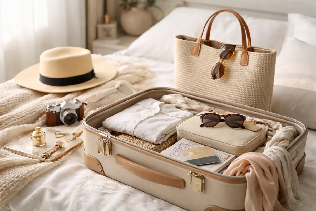 Les essentiels pour un voyage réussi et élégamment préparé