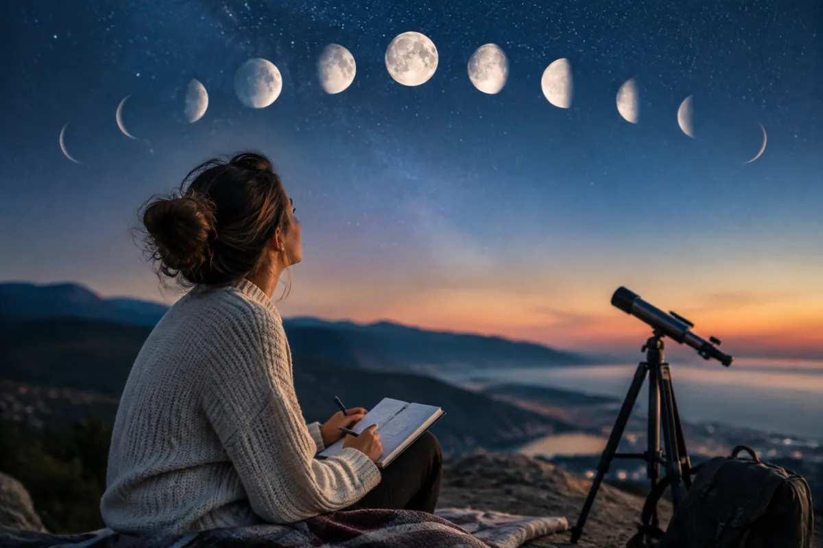 Comment utiliser le calendrier lunaire pour observer les 12 maisons astrologiques