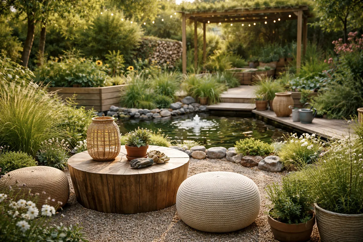 Comment choisir les éléments de décoration pour un jardin durable